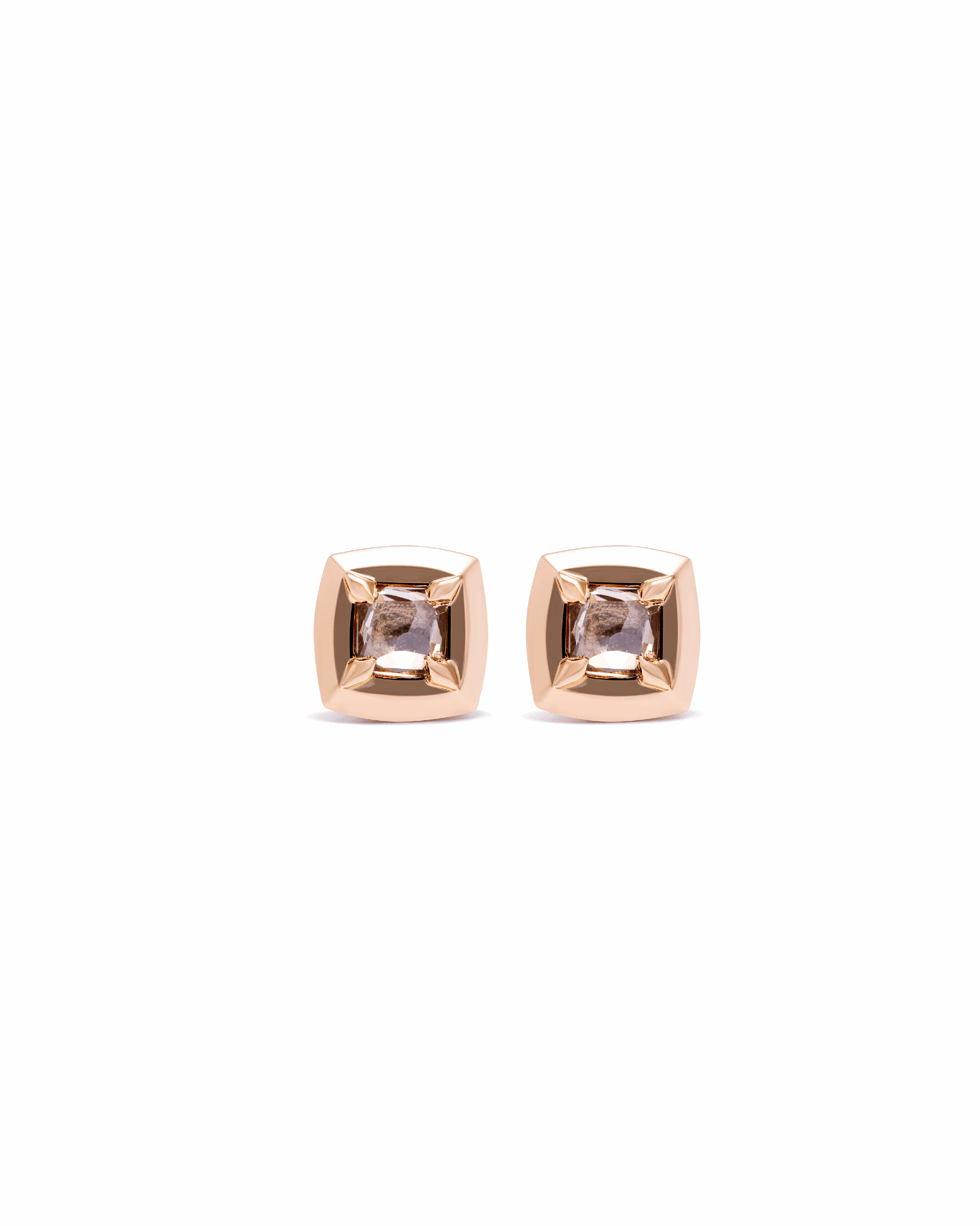 Pair Theia Studs - Cushion Large | Ilana Belsky
