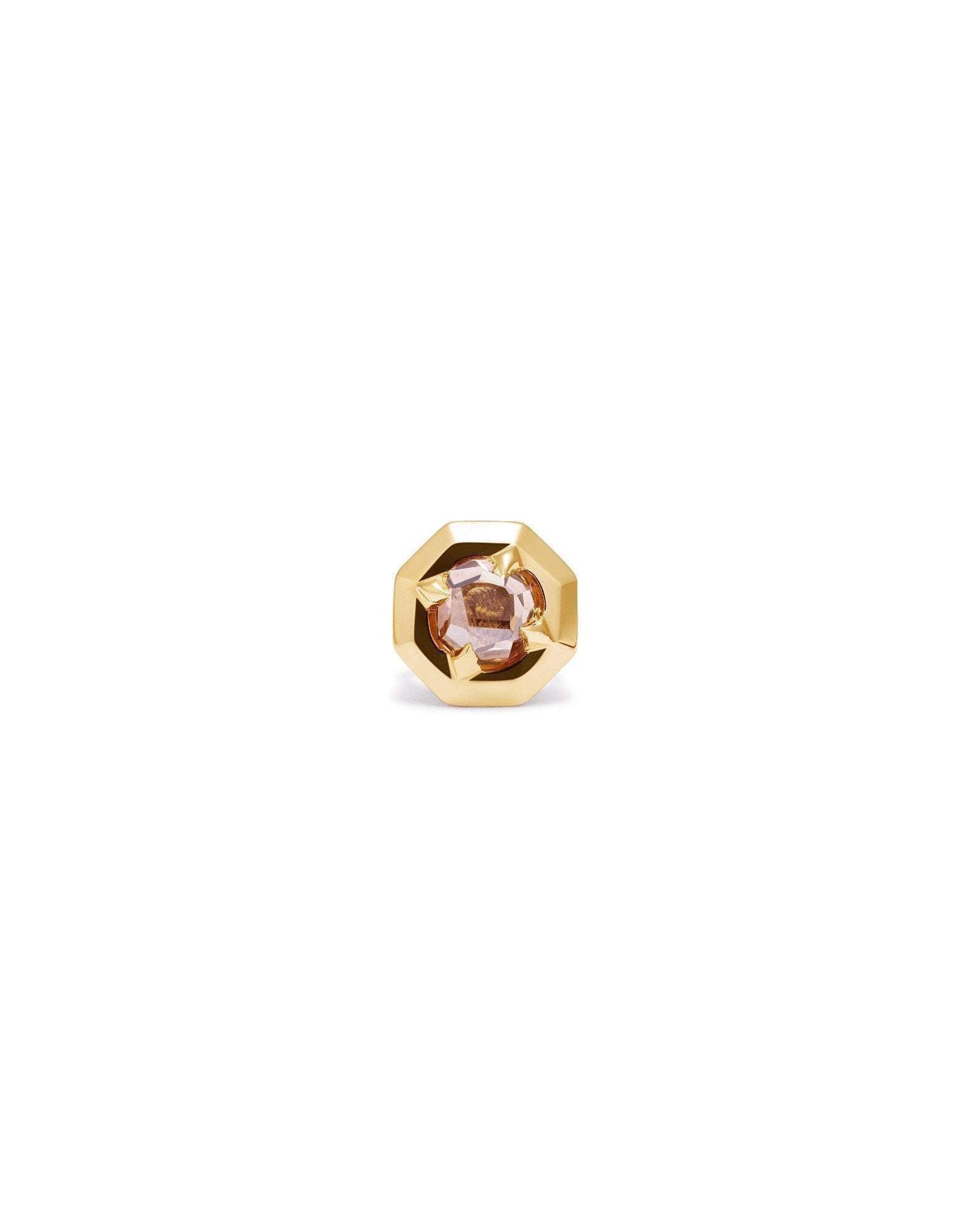 Single Theia Stud - Octagon Large | Ilana Belsky