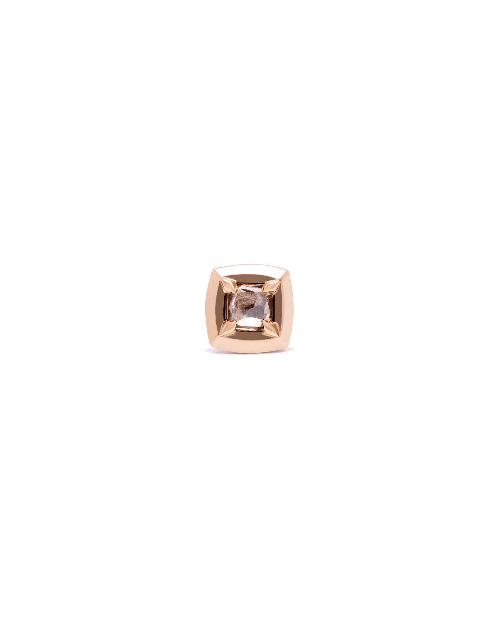 Single Theia Stud - Cushion Large | Ilana Belsky