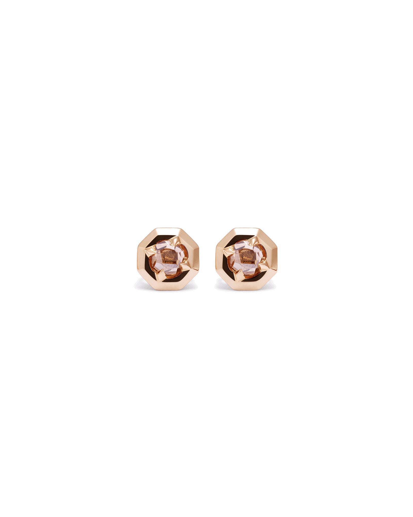 Pair Theia Studs - Octagon Small | Ilana Belsky