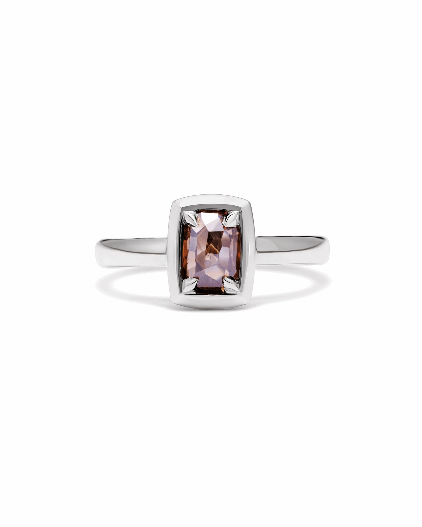 Aura ring - cushion rose cut - ilana belsky
