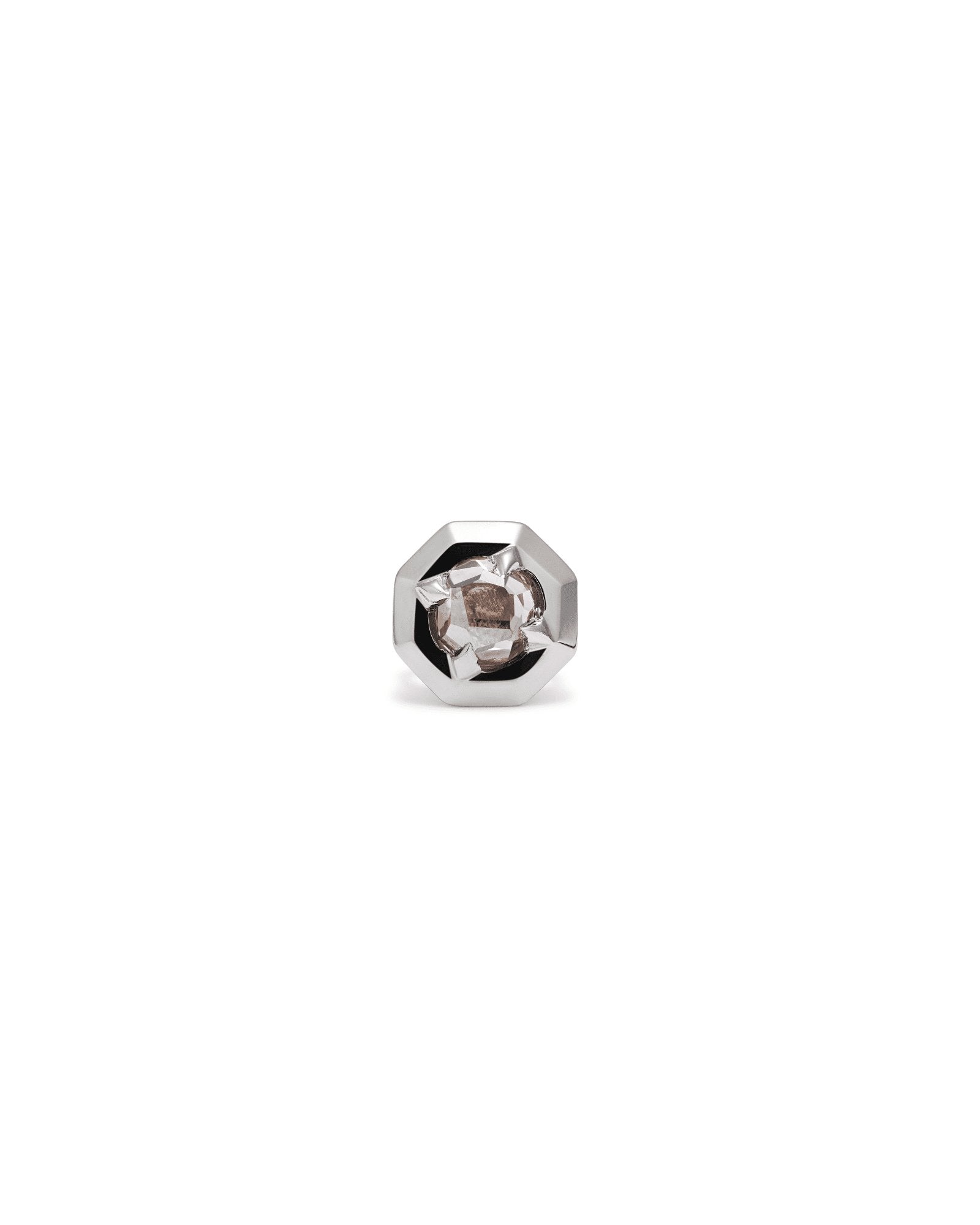 Single Theia Stud - Octagon Large | Ilana Belsky